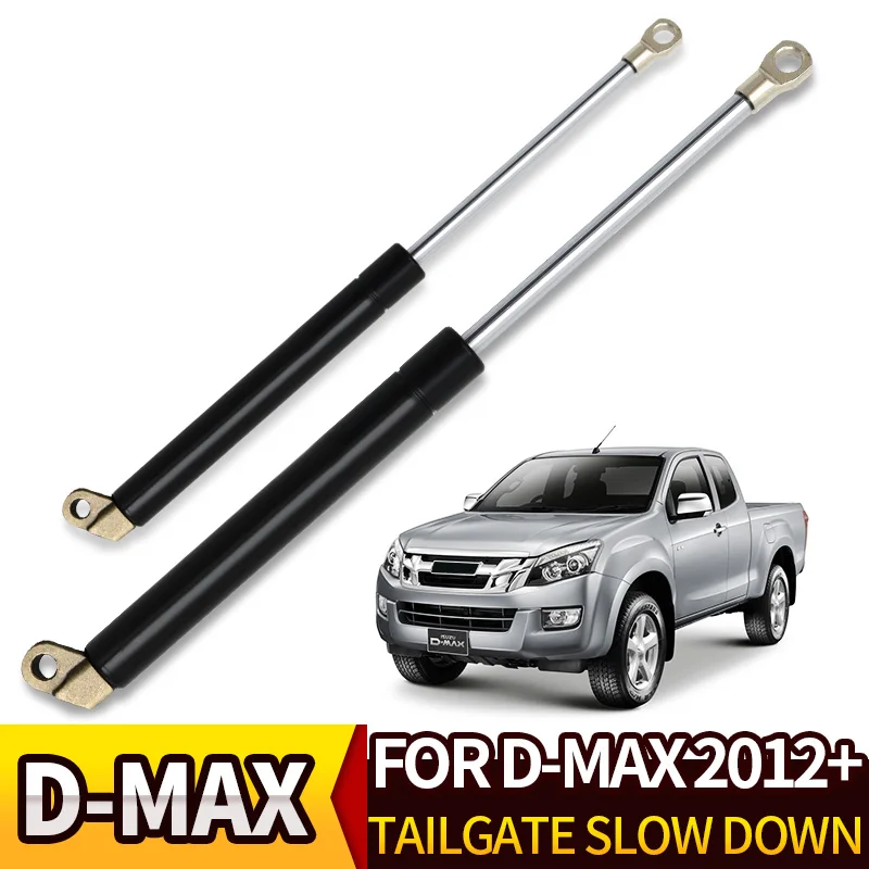 New Rear Gate Tailgate Strut Shock For Isuzu DMAX 2012+ 2015+ Stainless Steel Gas Easy Slow Down For D-Max