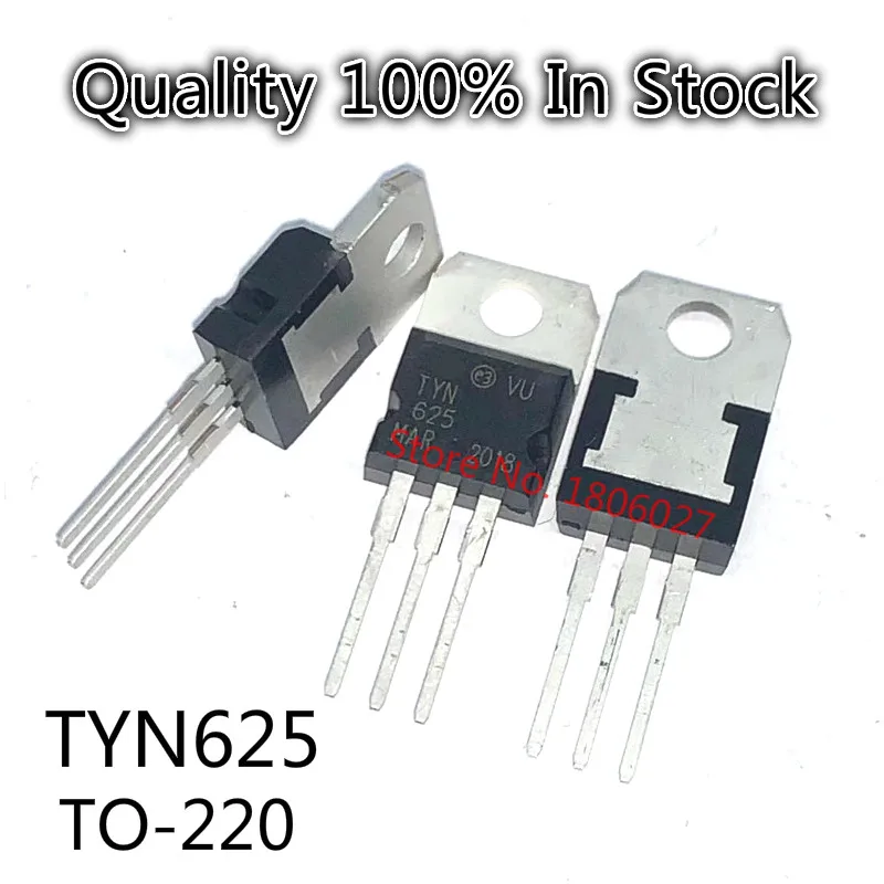 10pcs/lot   TYN625 TYN625RG TO-220 Unidirectional Triac