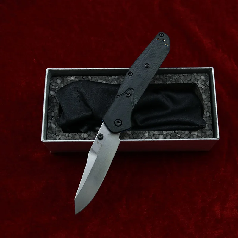 صنع جديد صغير 945 / 945BK مارك S30V شفرة G10 مقبض التخييم المطبخ الصيد جيب في الهواء الطلق EDC أداة سكين للفرد