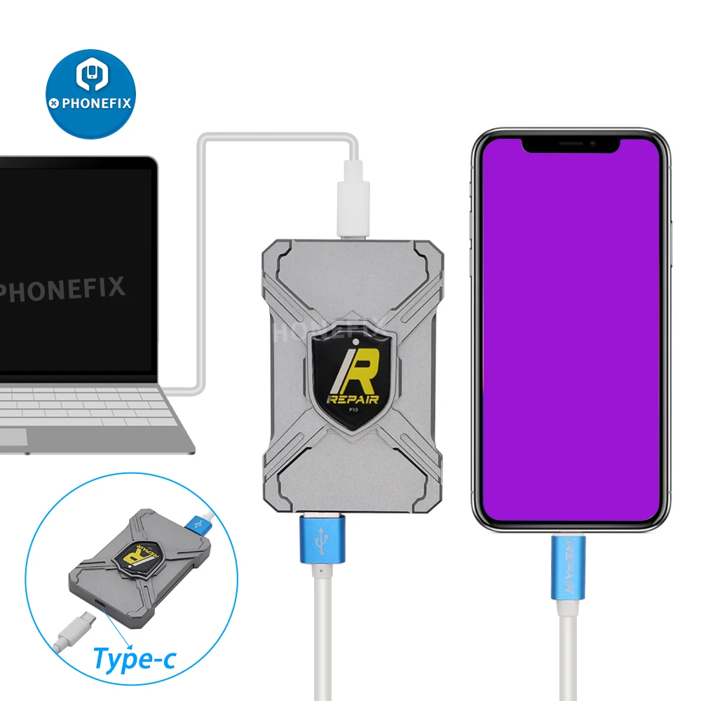 IRepair BOX-Disco rígido para leitura e escrita, sem necessidade de desmontagem, OEM cabo DCSD usado com DFU Box, P10, iPhone e iPad, P10