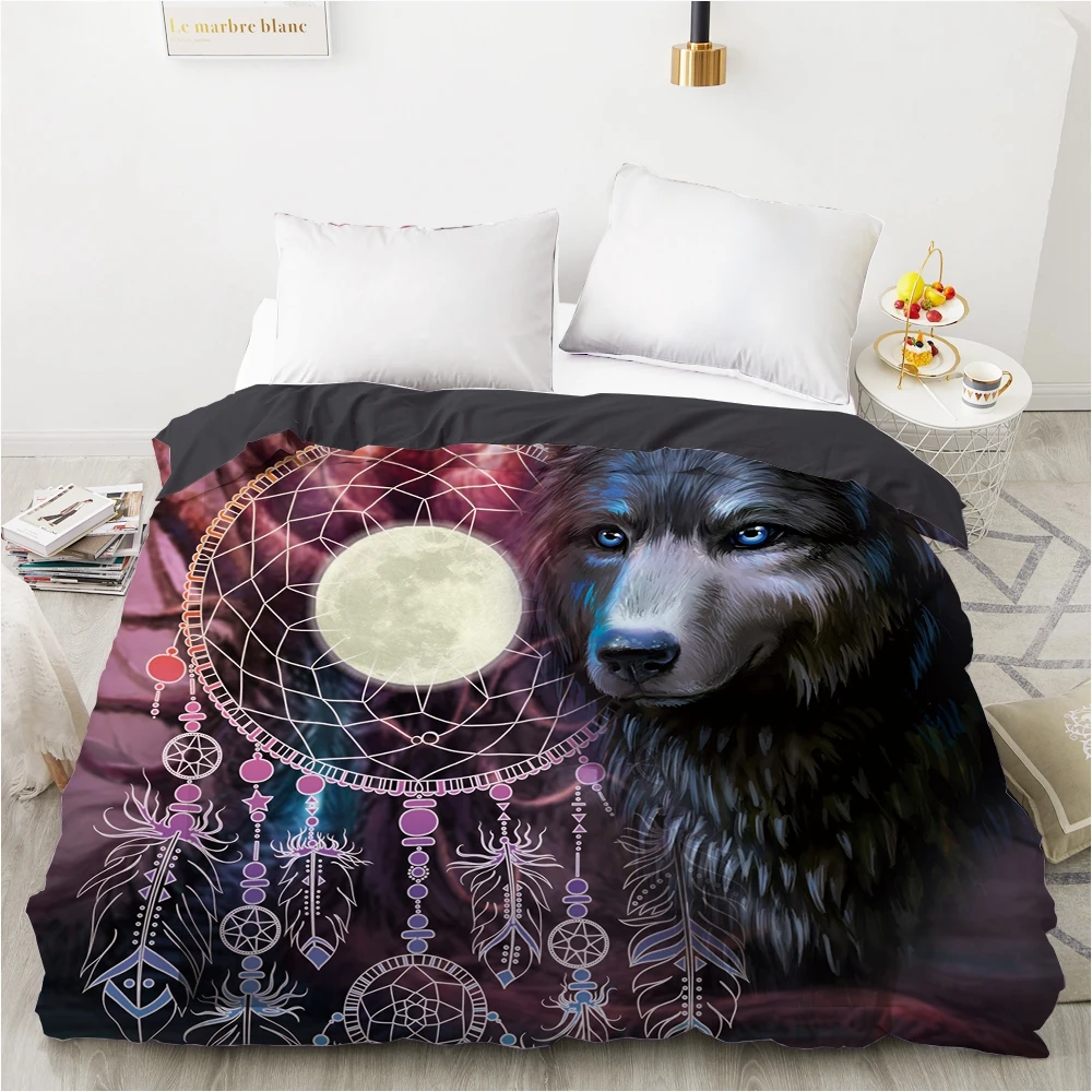 Nordic Duvet cover Quilt/Blanket/Comfortable Case Luxury Bedding 140x200 150x200 240x220 for Home 3D Print Dreamcatcher colour