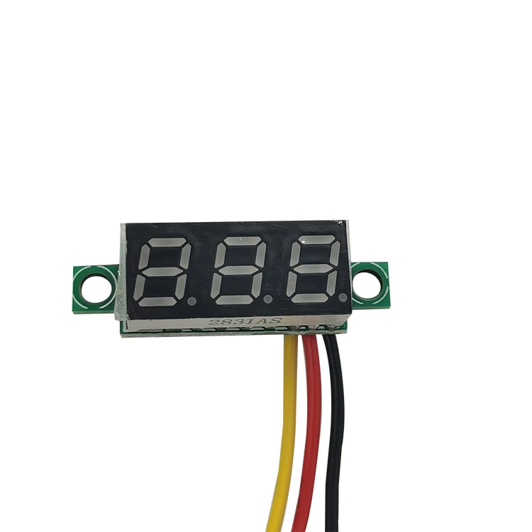 0.28 inch DC 0-30V 3-Wire Mini Gauge voltage meter Voltmeter LED Display Digital Panel Voltmeter Meter Detector Monitor Tools