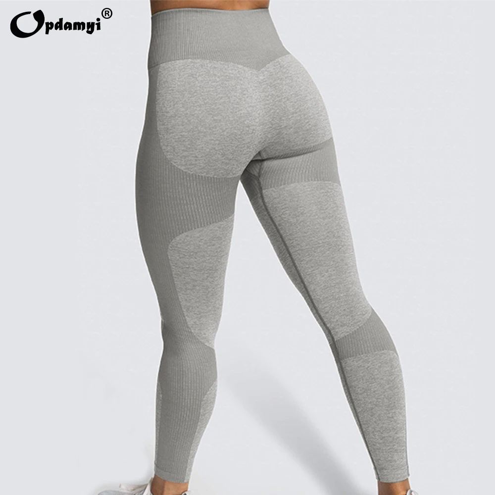 Yoga Pants High Waist Seamless Sportswear Leggings Women\'s Workout Slim Gym Fitness Running Tights Yoga Leggings Wholesale