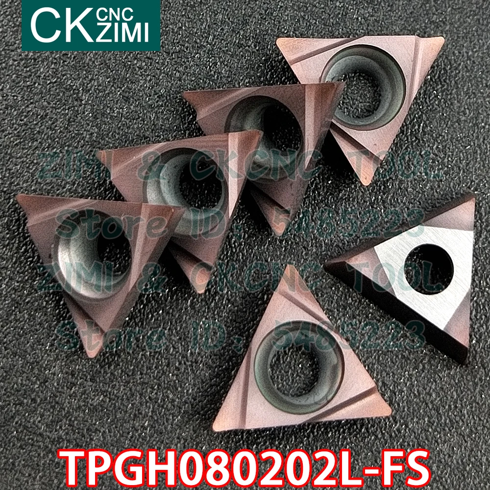 TPGH080202L-FS ZM1125 TPGH 080202L FS إدراجات كربيد ممل إدراجات تحول أدوات القطع أدوات التصنيع باستخدام الحاسب الآلي شفرات تحول الخشب