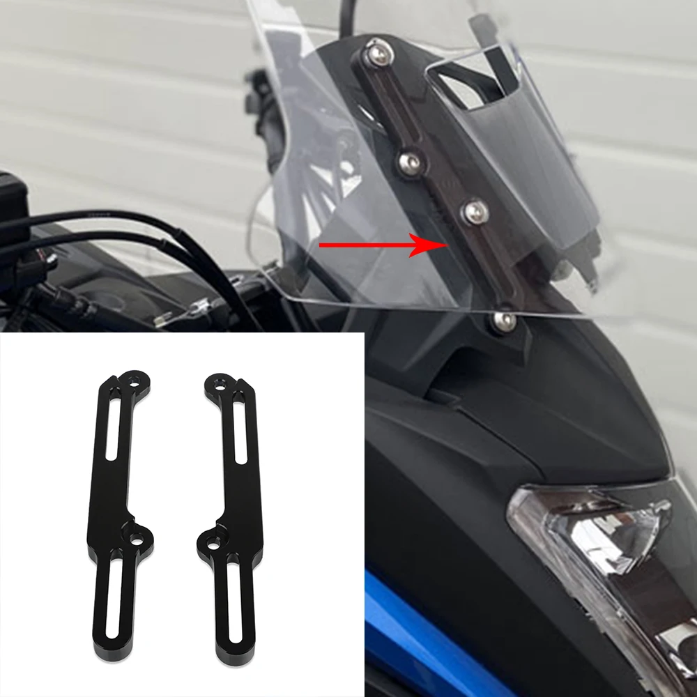 For HONDA NC 750X NC750 X XD/XA 2017 2018 2019 2020 NC750X Windscreen Adjusters Airflow Adjustable Windscreen Wind