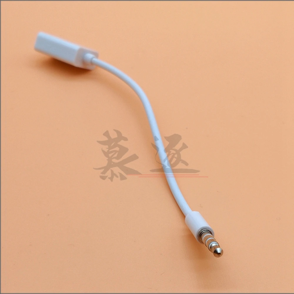 جاك 3.5 AUX وصلات صوت إلى USB 2.0 محول وصلة كابل Aux لسيارة MP3 المتكلم U القرص محرك فلاش USB الملحقات 3.5 مللي متر