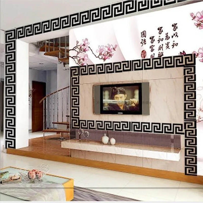 Les stickers pour contour de miroir la solution simple et élégante pour rehausser votre décoration murale