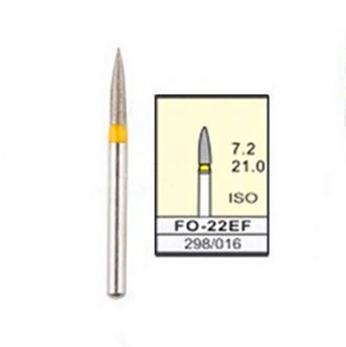 100 шт./компл. Стоматологические алмазные боры FG для серии фонарей, фонарей
