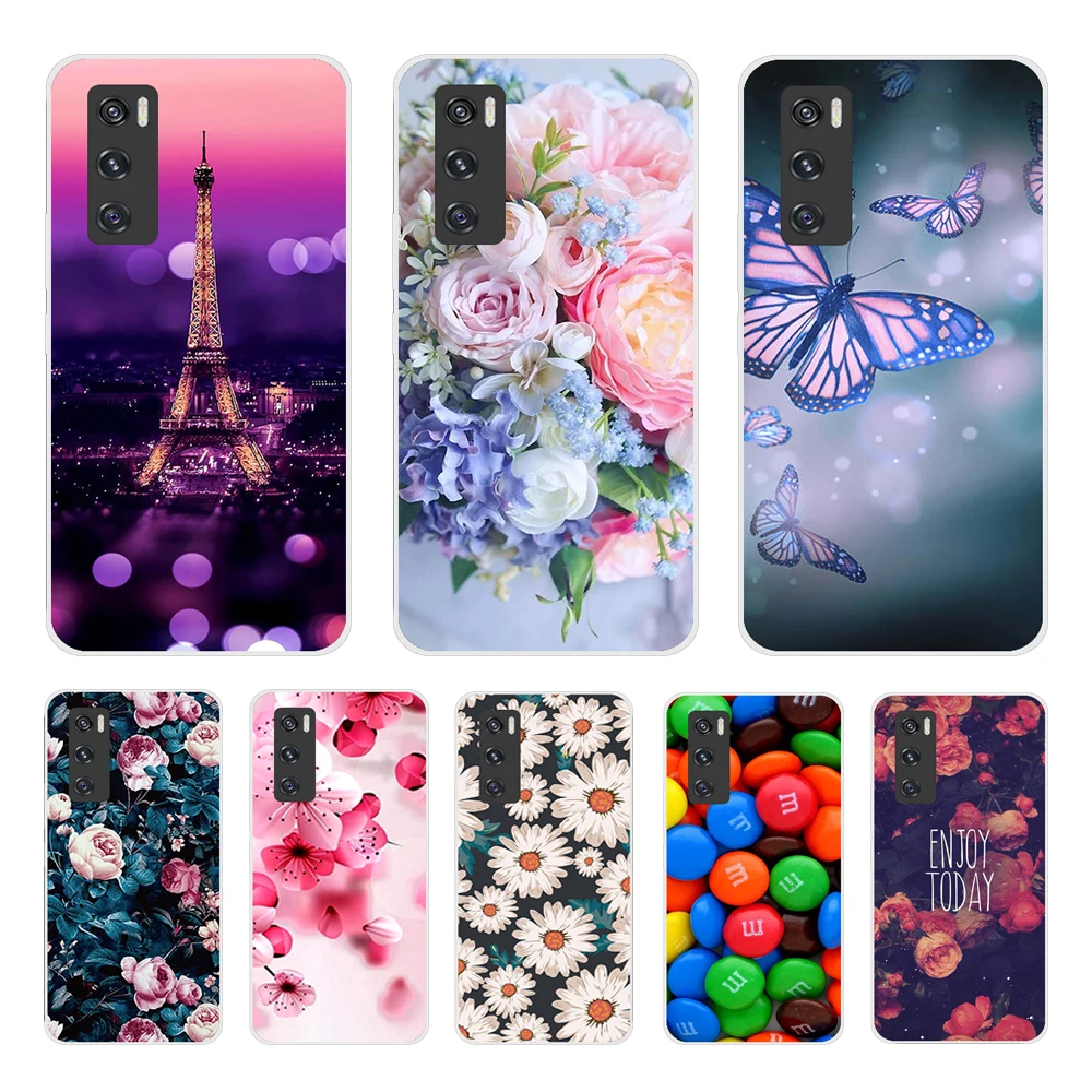 For Vivo V20 SE Case For Vivo V20 2020 Case Soft TPU Silicon Back Phone Covers VivoV20 VivoV20SE V20SE V 20 6.44'' Capa Bumper