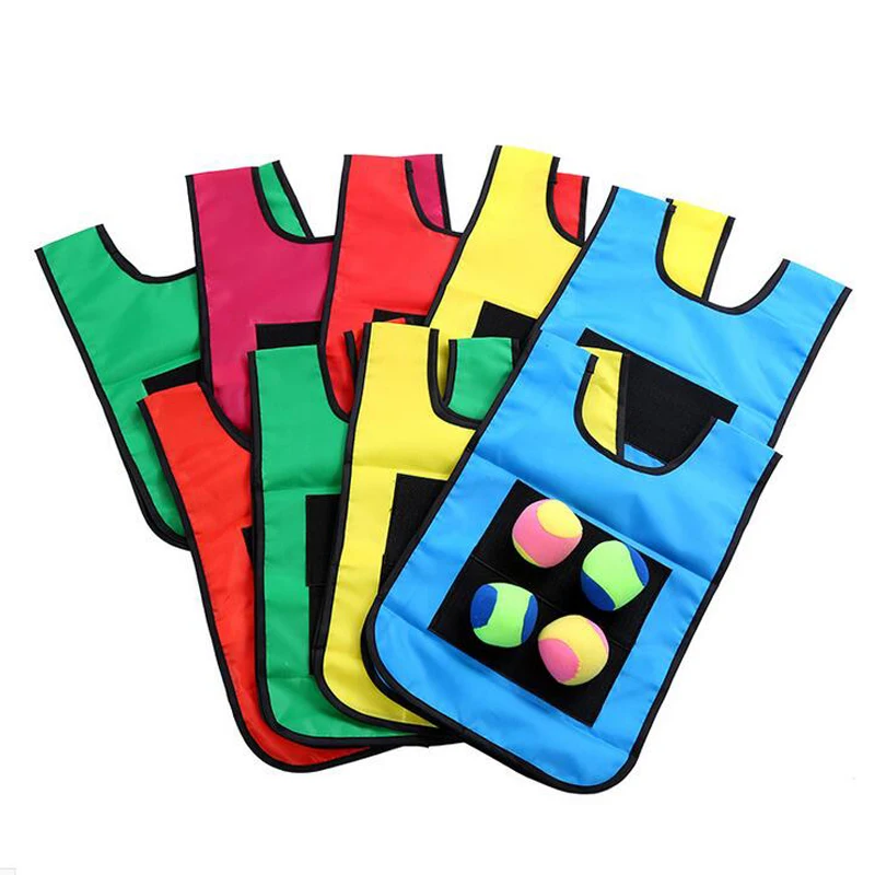 Children Sticky Vest Kids Sticky Jersey Throwing Sticky Target for Boys Girls Outdoor Sport Game Sticky Balls Christmas Gifts