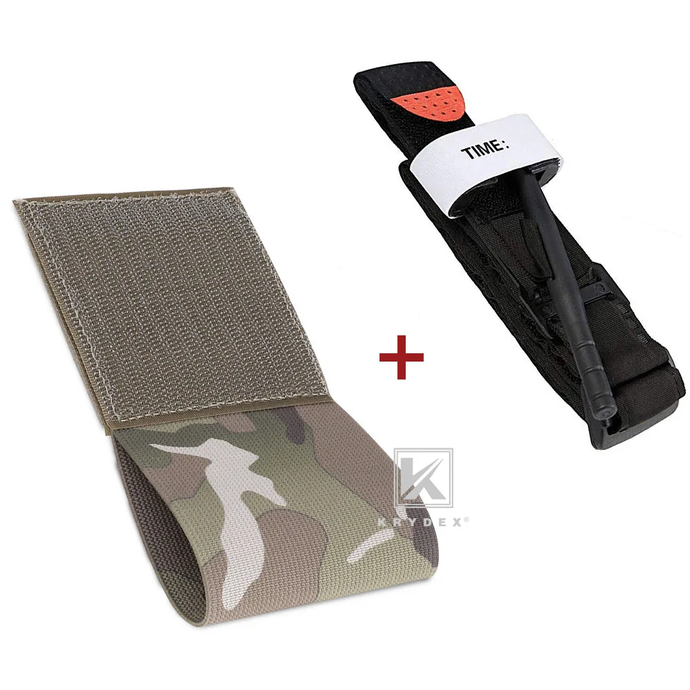 KRYDEX Tourniquet Pouch + Tourniquet Kit Camo 3