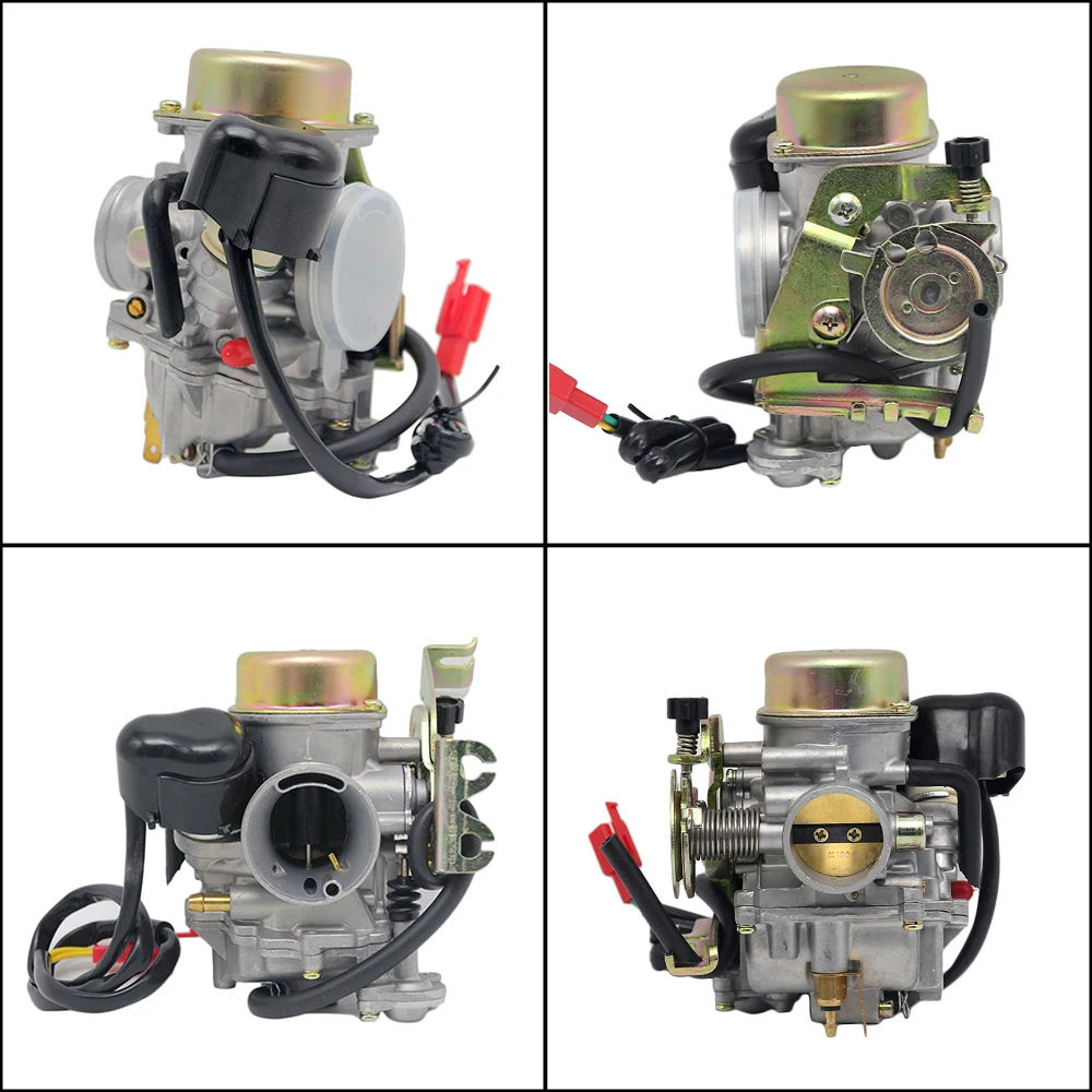 30mm Carb Carburetor For CVK 150cc~250cc ATV Scooter GY6 150 VOG TANK 260 Racing Motorcycle Rep Keihin Motor Accessories CVK30