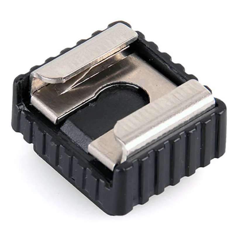 1pcs SC-6 SC6 Cold Hot Shoe Adapter Standard Mount Hotshoe To 1/4 Thread For Flash Speedlite Tripod Photo Studio Accessories
