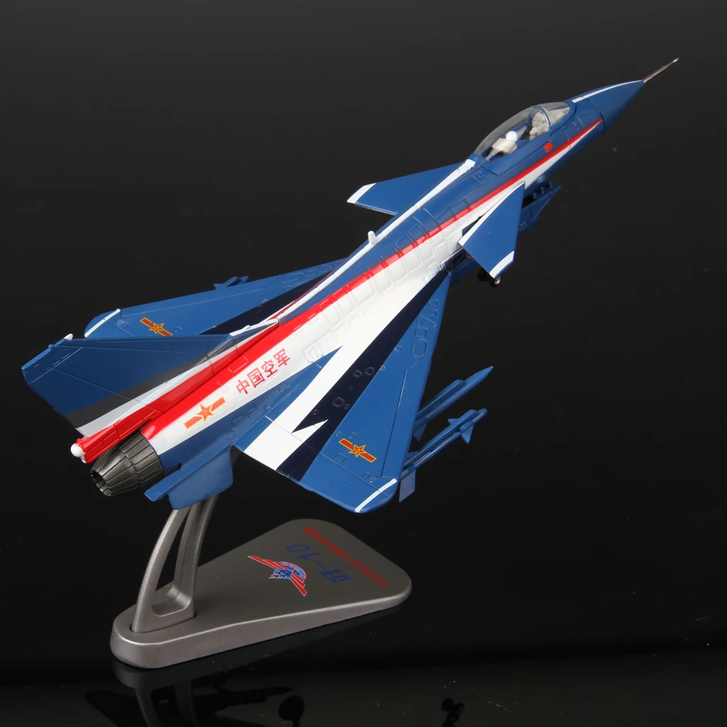 

1:72 Diecast J-10 Fighter, Metal Static Aviation Model Airplane Aircraft Plane Playset, Boys Kids Adults Birthday Xmas Gift