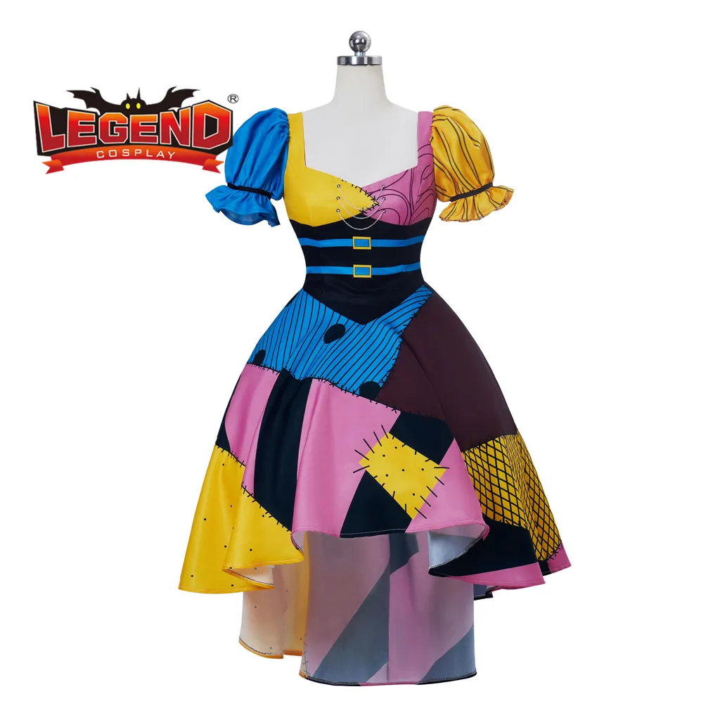 

The Nightmare Costume Dress Christmas sally dress costume steampunk sally cosplay costume dress