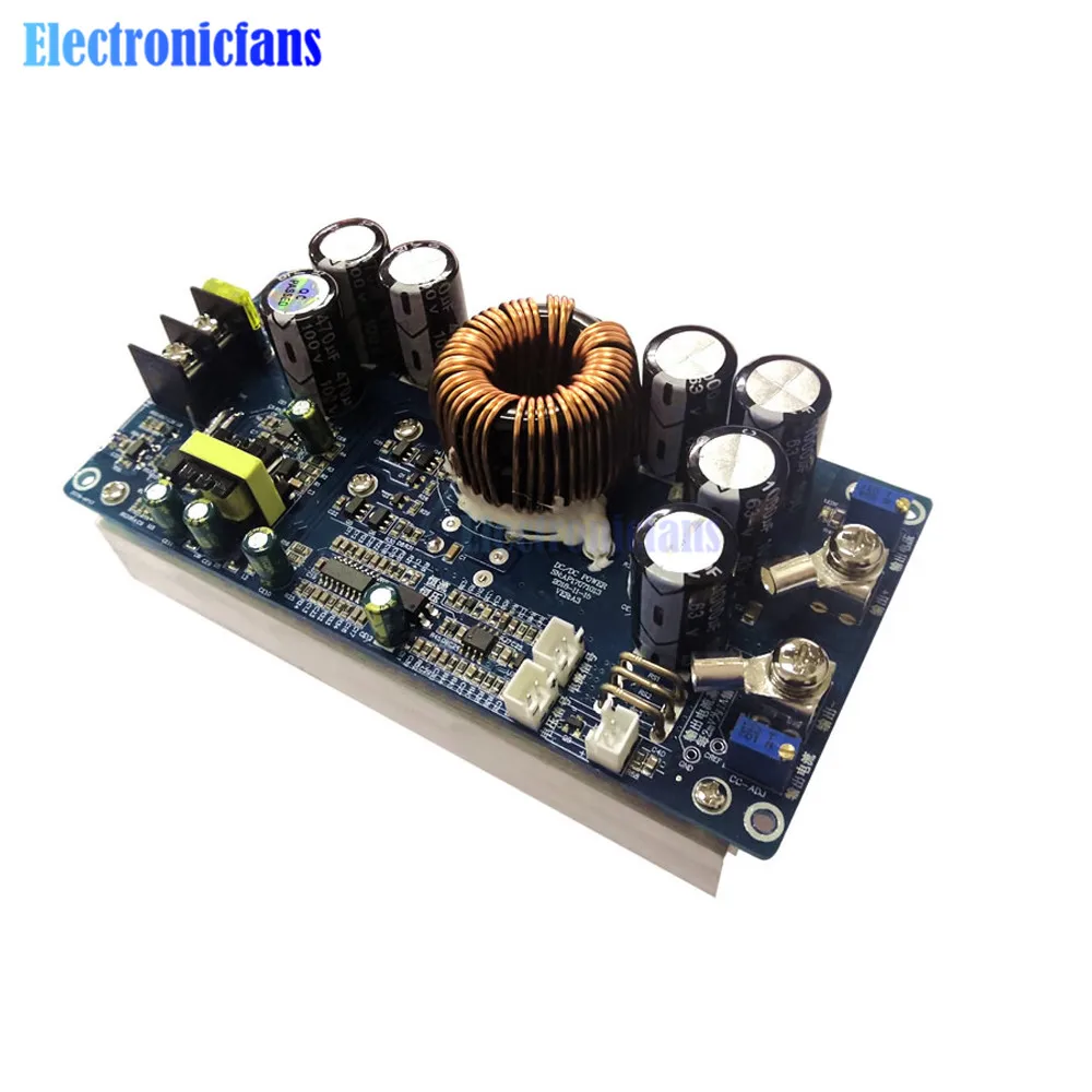 DC20V-70V 30A 800W High Power DC-DC Buck Converter Adjustable Step Down Power Supply Constant Voltage Constant Current Regulator