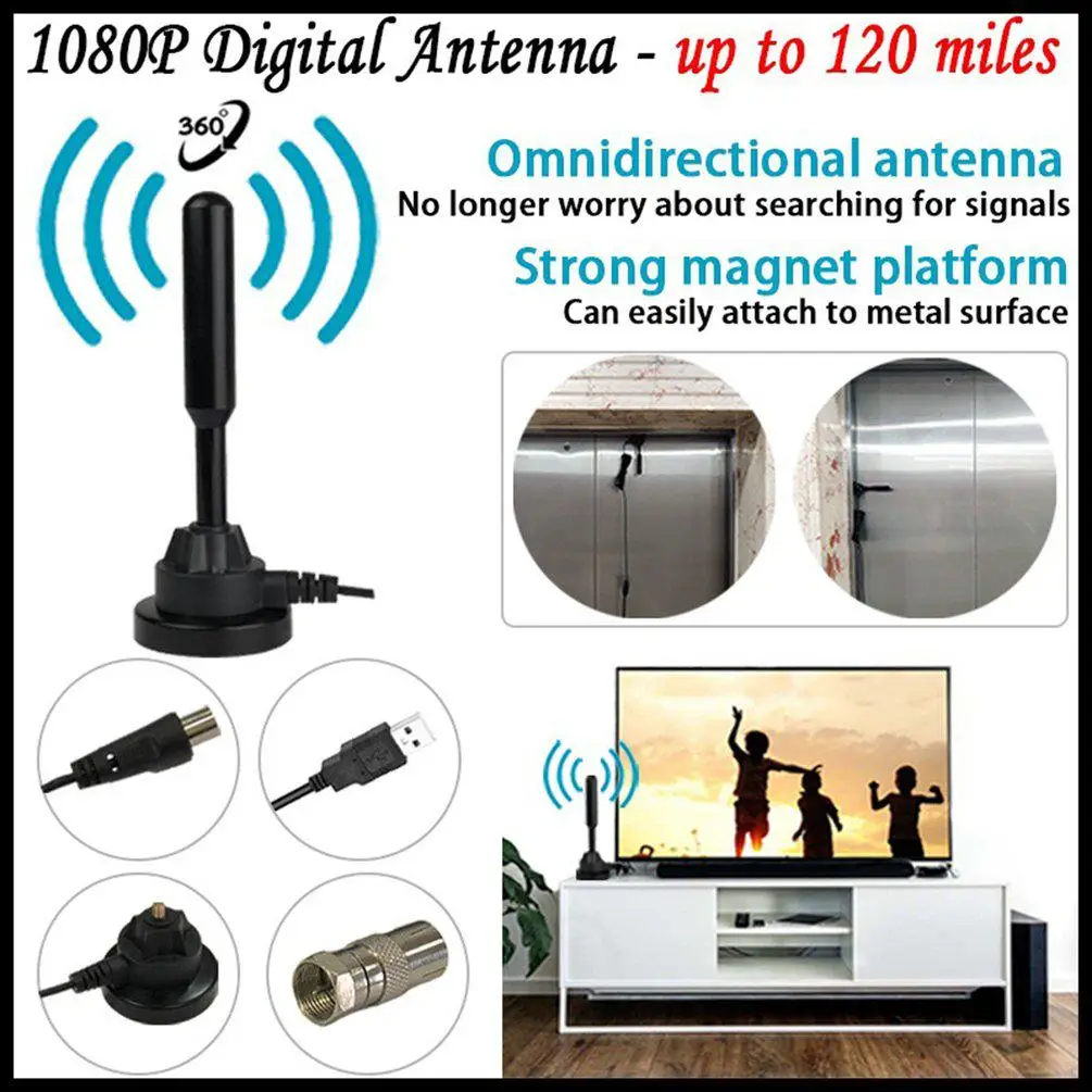 

Professional Gain 30dBi Digital DVB-T/FM Freeview Aerial Antenna for TV HDTV