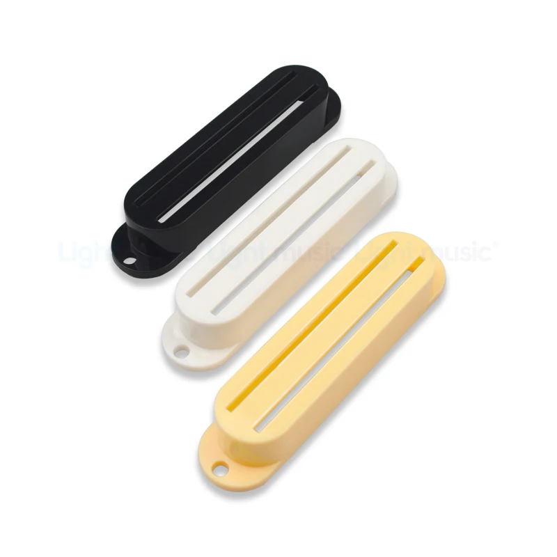 12pcs Dual Rail Humbucker Pickup Covers for ST/TL Style Electric Guitar Plastic Pickup Cover Case Electric Guitar Accessories