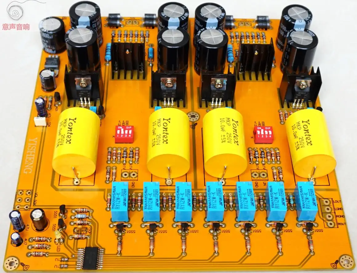 New PASS A3 supporting power supply board dual power supply CRC rectifier filter power supply board PCB 162*94mm