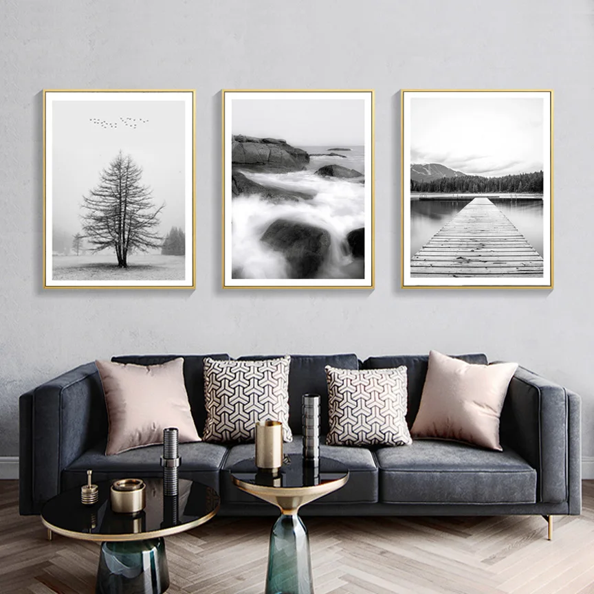 L0209 أوجي فيلم كلاسيكي رائع نسيج الحرير المشارك ديكور فني اللوحة الداخلية هدية #3