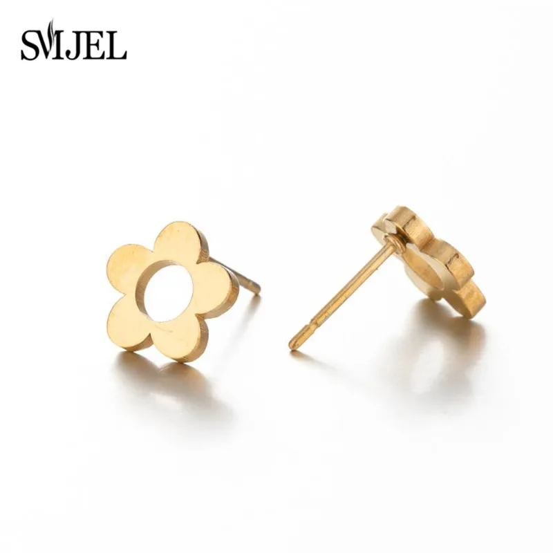 2024 Edelstahl Ohrringe Geometrische Frauen Männer Hip hop Schwarz Geister Schädel Stud Ohrring Modeschmuck Halloween Beste Geschenk – Detail 31