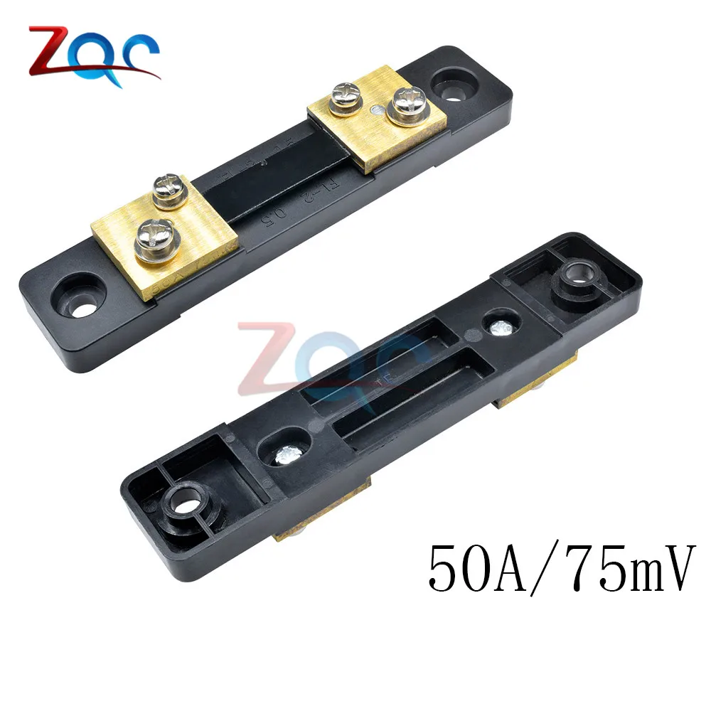 Bên ngoài Shunt FL-2 200A 100A 50A 30A 20A 10A / 75mV Hiện Nay Đồng Hồ Đo Điện Trở Shunt cho Ampe Kế Vôn Kế Wattmeter Đa-Đồng hồ đo