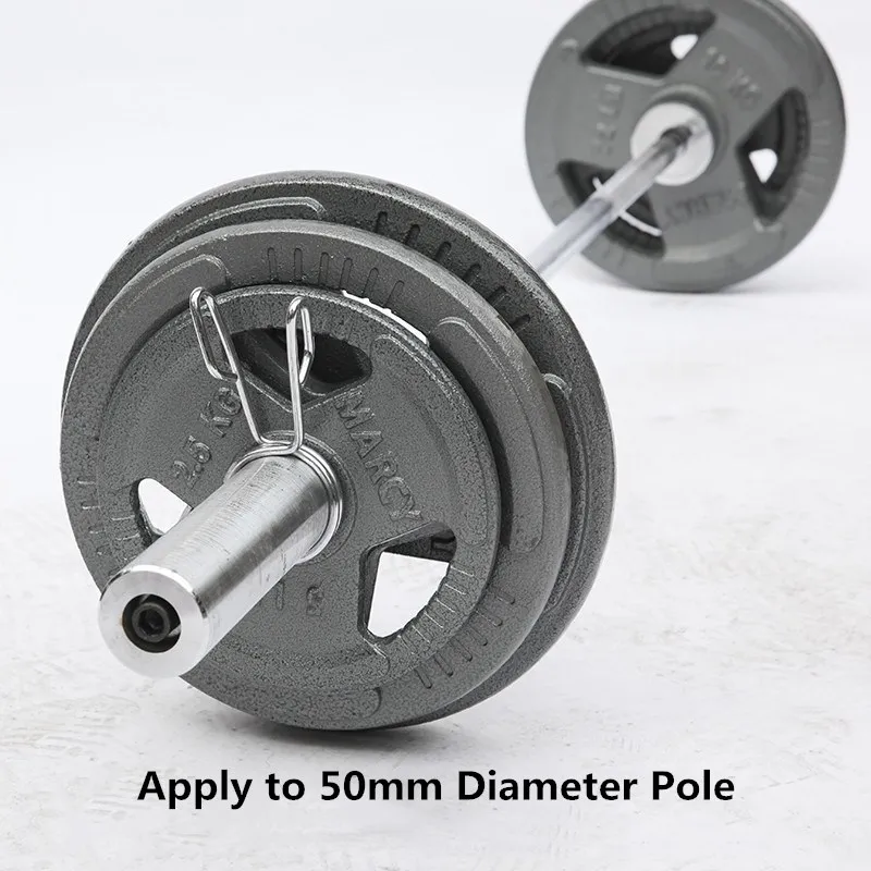 1Pcs 2.5kg-20kg Gym Fitness Barbell Plate Disc Apply to 25/50mm Diameter Pole Lifting Training Equipment Weight Srength Exercise