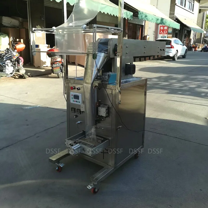 Packing Machine Granular Powder Automatic Packaging Machine Bagging Tea Three-side Sealing Filling Machine For Seeds Coffee Bean