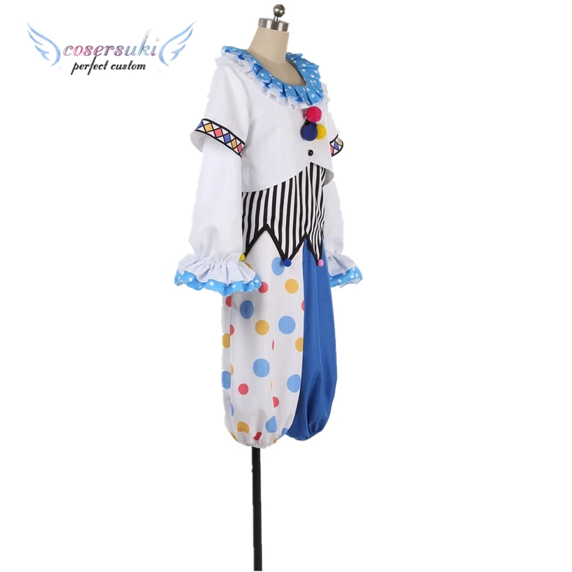 A3! The Luminous Circus Sakisaka Muku Circus Clown Uniform Cosplay Costume for Halloween Christmas Carnaval