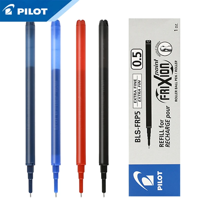 6/12/24/36 Pcs Pilot BLS-FRP5 Black/Blue/Red/Black Blue Frixion Gel Refills 0.5mm For LF-22P4 Writing Supplies