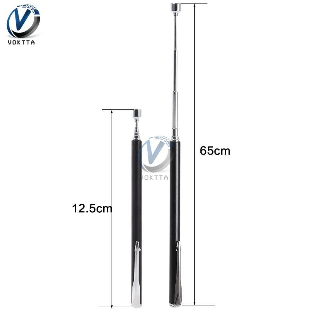 Mini portatile telescopico magnetico Pick Up Rod Stick durevole allungabile tipo magnete penna strumento pratico per raccogliere viti bullone dado