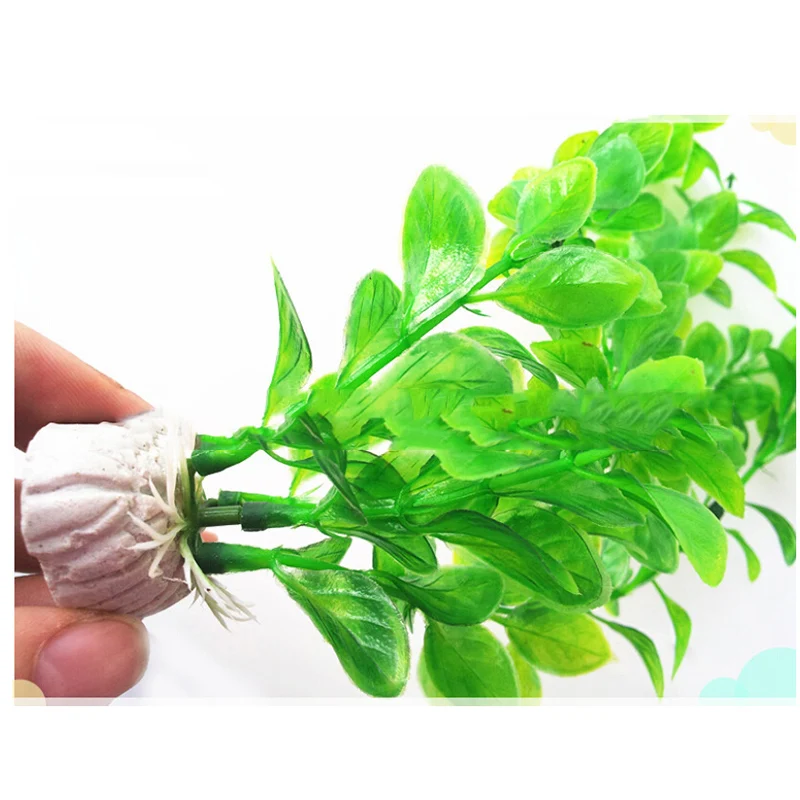 Plant simulation grass plastic flower fish tank landscaping plants aquarium supplies