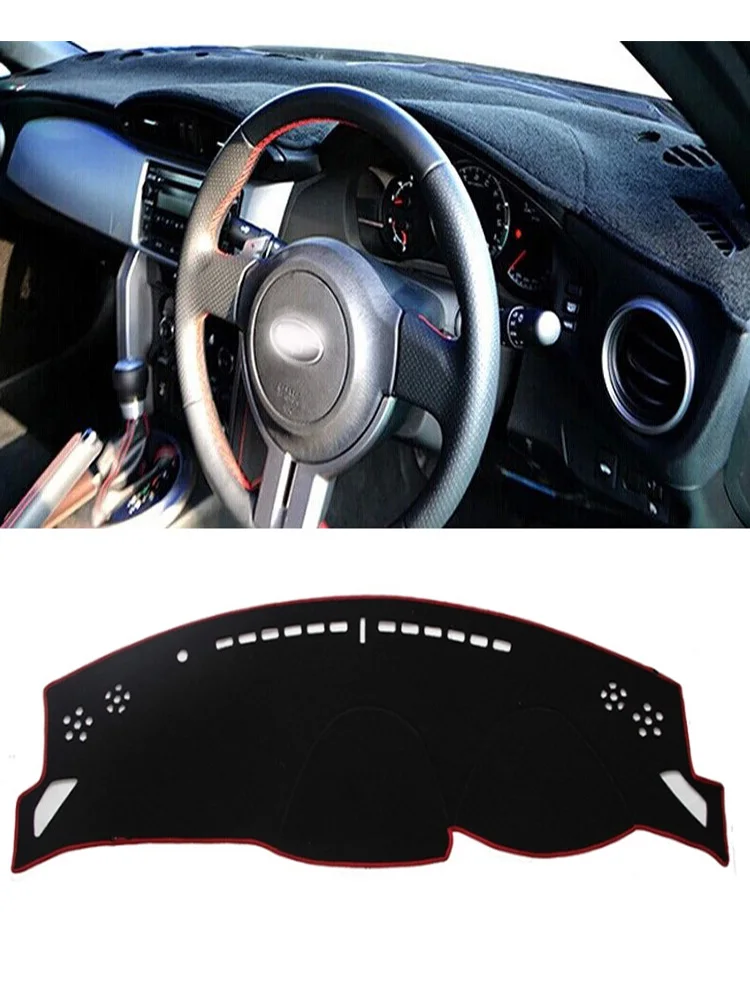 For Subaru BRZ 2.0 ZC FT86 2013-2020 Car-Styling Dashmat Dashboard Cover Instrument Panel Protective Pad Dash Mat Anti-Dirt