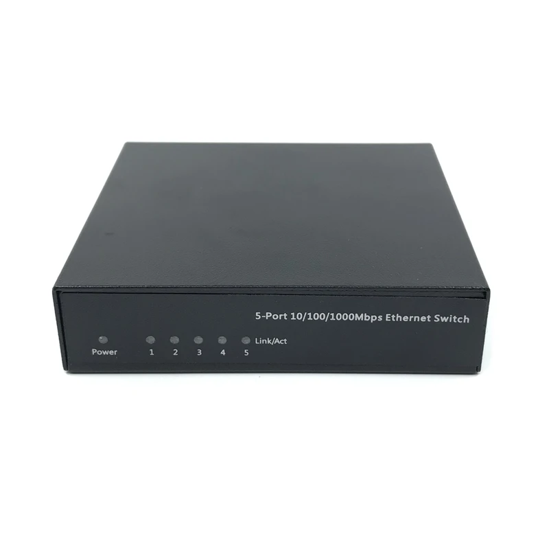 OEMคุณภาพสูงราคาถูกPriceule5-port10/100/1000M HUB Capture Packetมิเรอร์พอร์ตใดๆCapture Packetข้อมูลcaptureEthernet