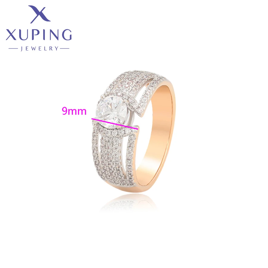 Xuping Jewelry Fashion Elegant New Arrival Gold Color Ring for Women Gifts S00093591