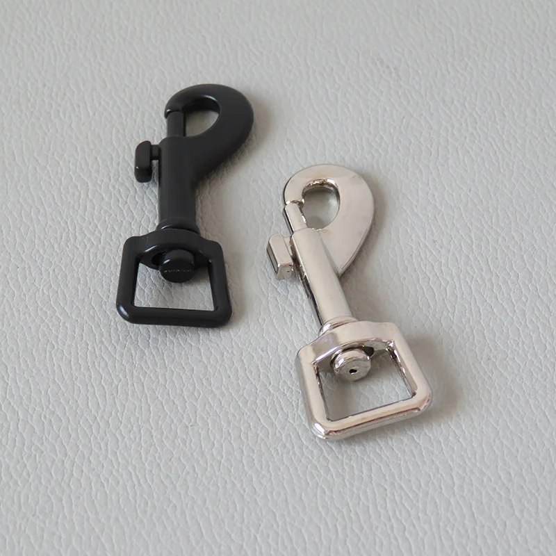 10 adet iç 12mm Metal karabina döner ıstakoz kanca klip döngü yapış kanca köpek evcil hayvan tasma halat donanım DIY aksesuar