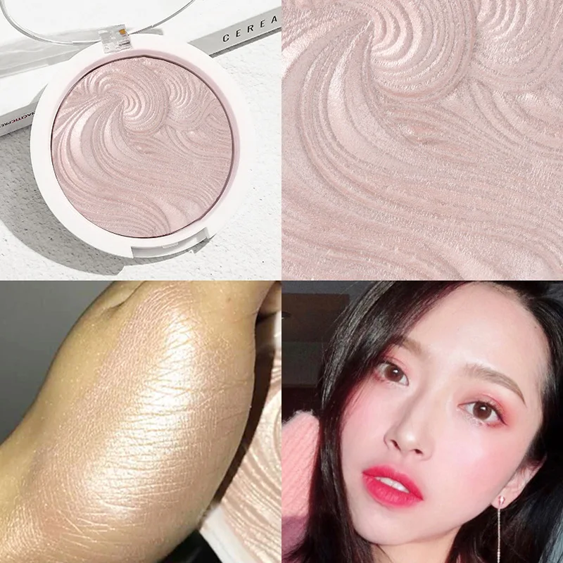 

Baking Face Nasal Shadow Repair High-gloss Powder Makeup Three-dimensional Long-lasting Bright Muscle Highlight Powder Cake