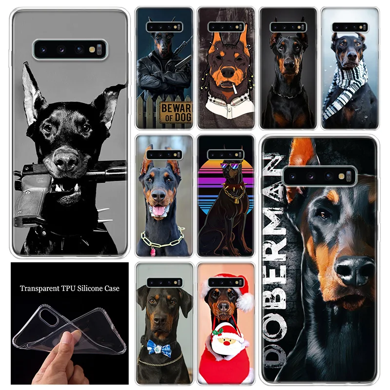 Doberman animal dog Phone Case For Samsung Galaxy A15 A25 A35 A55 A14 A24 A34 A54 A04S A13 A23 A33 A53 A03S A12 A52 A22 A32 A02S