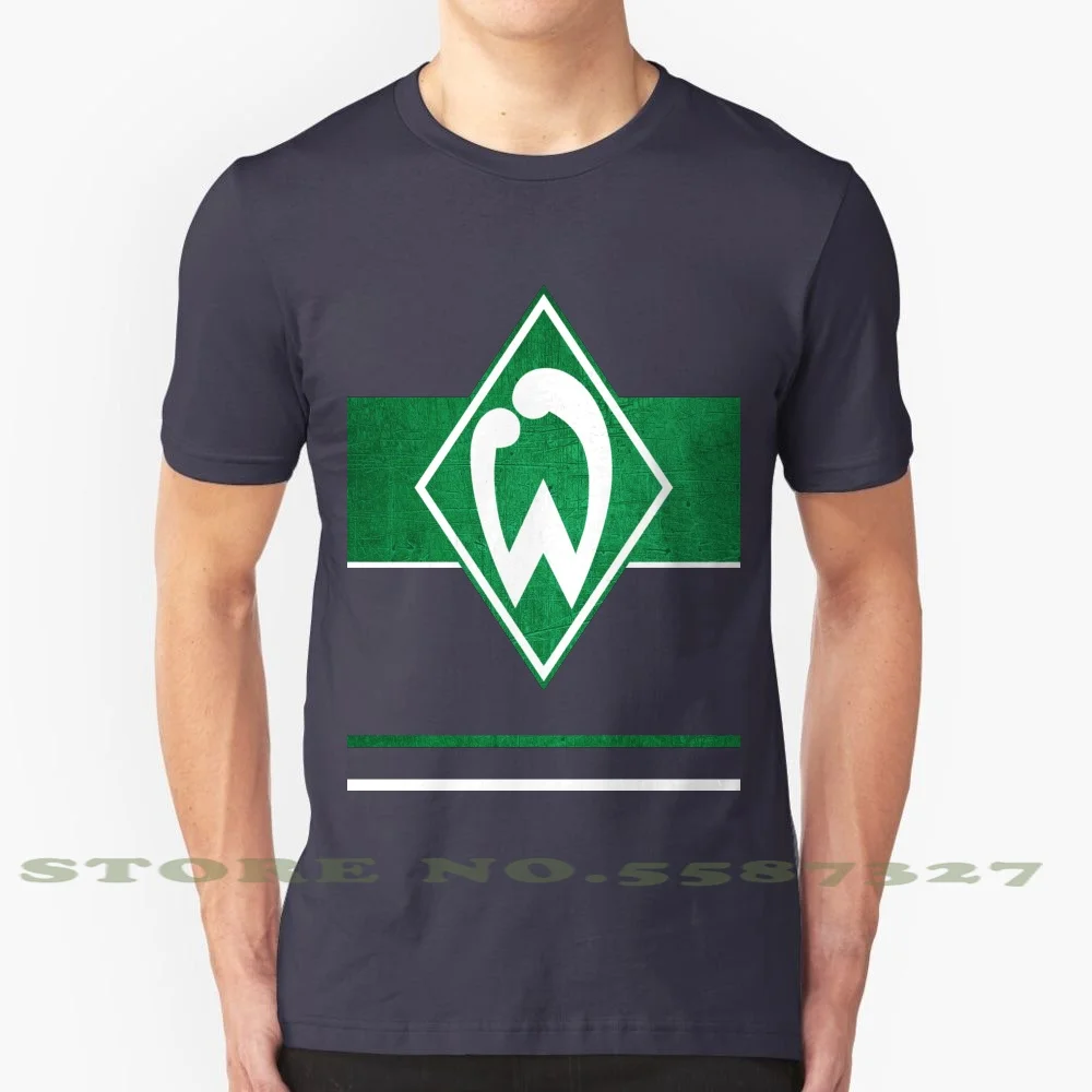 Germany Bundesliga Werder Bremen Football Soccer 100% Pure Cotton T-Shirt Bremen Hooligans Bremen Ultras Wanderers Bremen