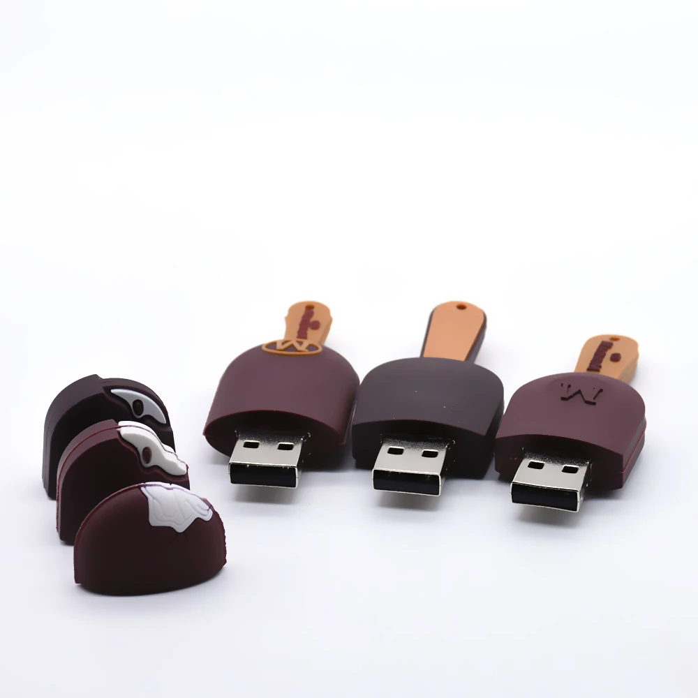 Usb Flash Drive Ice Cream 4g/8gb/16gb/32gb/64gb Lovely Pendrive Usb Stick Pen Drive USB Flash Drive Memory Stick U Disk Hot Gift