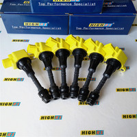 Ignition coil pack for Nissan Patrol Y61 TB48DE 4.8L SAFARI TY61 WFGY61 Cima GF50 GNF50 VK45DD VK45DE President PGF50 Fuga GY50