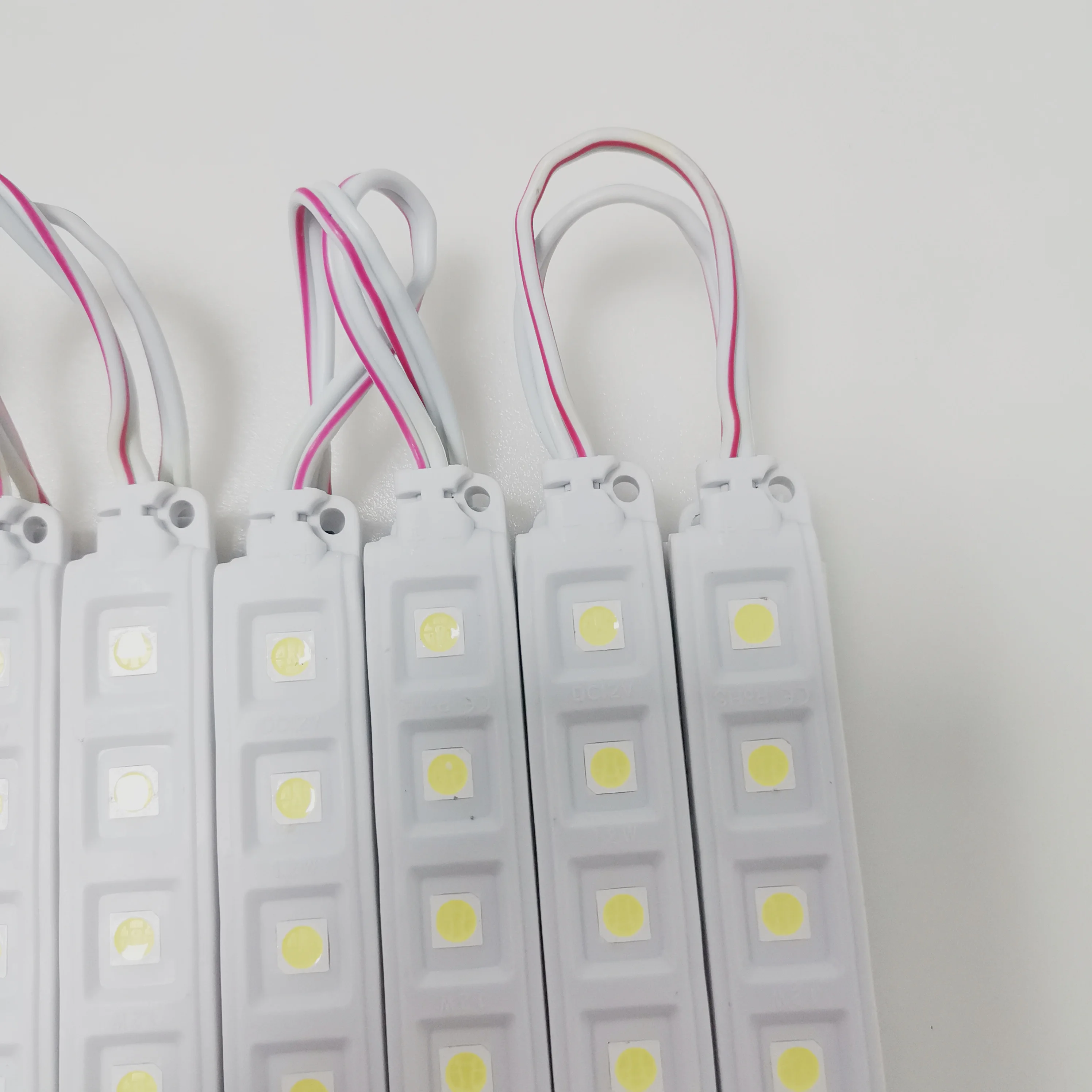 60PCS 1.2W 5 LEDs UL Listed  LED Module lighting IP66  DC 12V waterproof LED module super bright LED lamp module for text ads