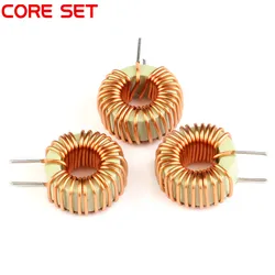 2PCS Toroid Core Inductors 10A Winding Magnetic Inductance 47uH Toroid Inductor Coil