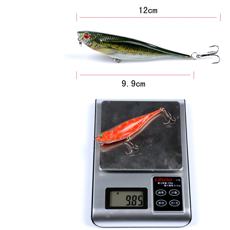 Crankbaits Fishing Lures Sea Top Walkers Dog Surface Floating Wobblers For Trolling Pike Fish Artificial Bait Hard River Floats