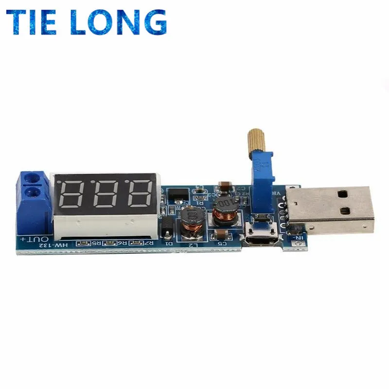 DC-DC Modul USB Boost Power Regulator 5V To 3.3V 9V 12V 24V Modul Power Desktop