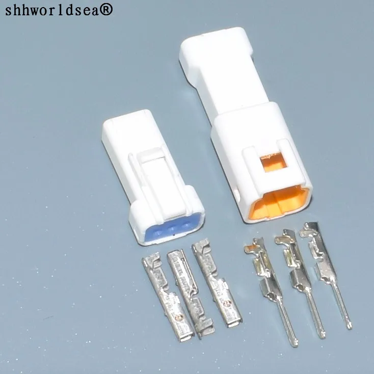 worldgolden 3pin 0.7mm Male Or Female Automotive Connector Plug Housing For  03R-JWPF-VSLE-S 03T-JWPF-VSLE-S