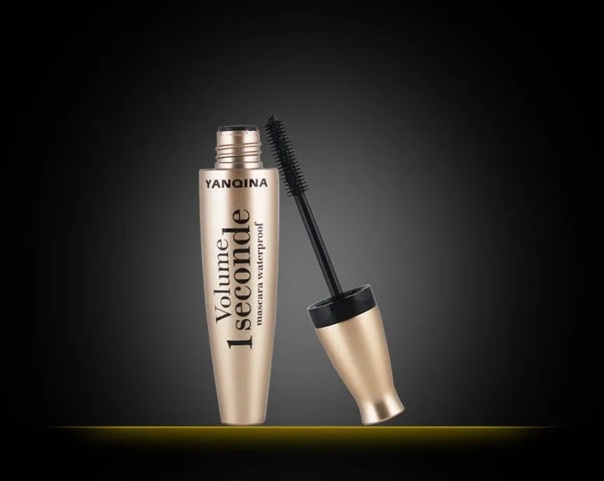 In fibra di Mascara Del Ciglio Lungo Pennello In Silicone Curvatura Allungamento Mascara Impermeabile di Lunga Durata Trucco Degli Occhi Cosmetici YH2172