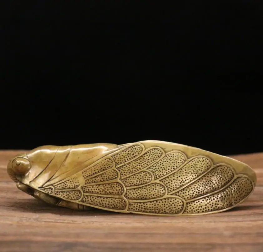 

Archaize brass cicada desktop decorations crafts statue