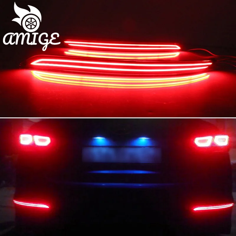 

Car LED Taillights Rear Fog Lamps For Hyundai Elantra 2016 2017 2018 Tail Light Back Lamps Brake Light Reflector