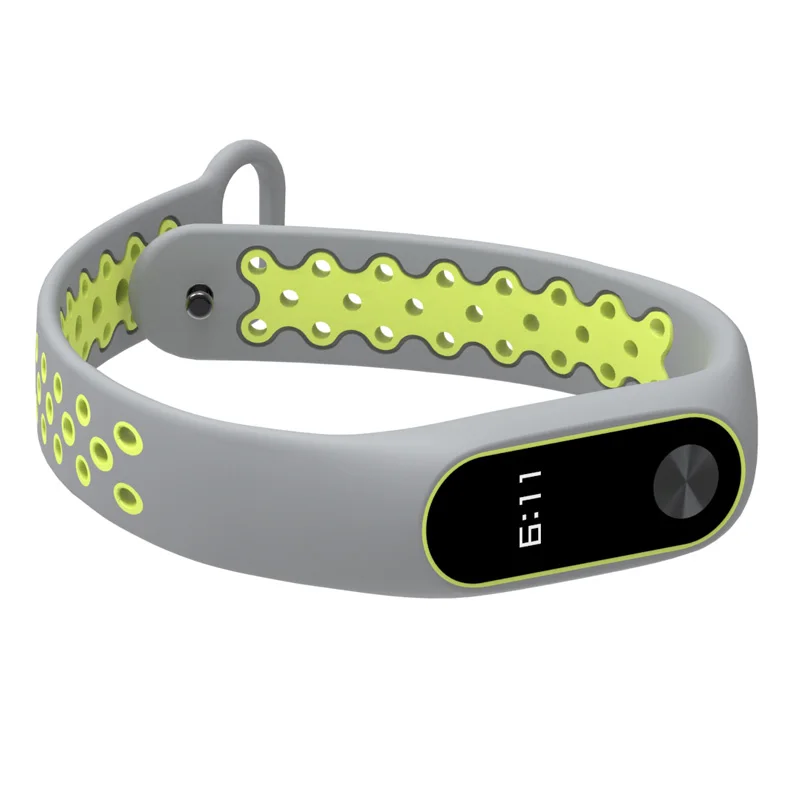 For Mi Band 2 Bracelet Strap Opaska Miband 2 Sports Wristband for Mi Smart Band 2 Correas Silicone Pulseira for Xiaomi Xiomi